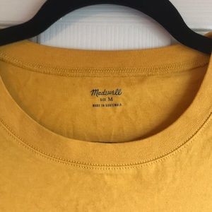 Madewell Northside Vintage Tee in Yellow